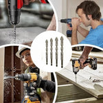 GRINDEX™ 🇺🇸 Set Brocas Americanas con Dientes de Sierra en Titaneo