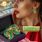 RELOJ / VAN-CLEEF™ + ARETES ESMERALDA INCLUIDOS🎁