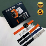 SmartWatch Y57™ Pro + Audífonos GRATIS y 7 pulseras