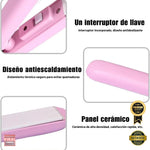 Plancha QuickCurl® 2 en 1 ideal para viajes