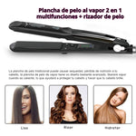 Plancha a Vapor STEAMELLE™ Tipo Keratina.