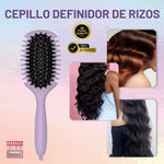 BrushyRiz™ Cepillo para Control de Rizos y Cuero Cabelludo