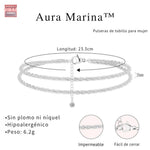 Aura Marina™ Set Minimalista Plateado