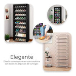 Zapatera Moderna en Tela y Acero – Para 27 Pares 👟