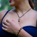 Combo Ojo de Tigre: Pulsera + Colgante