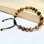 Combo Ojo de Tigre: Pulsera + Colgante