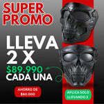 MASCARA CALAVERA MULTIUSOS 💀🎃